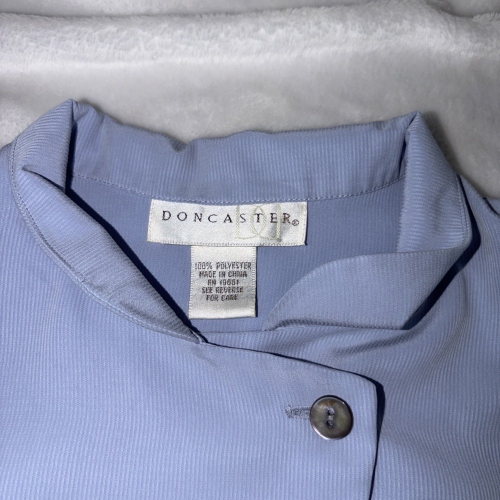 Doncaster Blouse Size 12 Vintage Inspired Grandmacore Soft Lightweight Office 90 - Picture 5 of 10